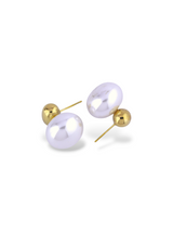 Two Tier Orb Stud Earrings