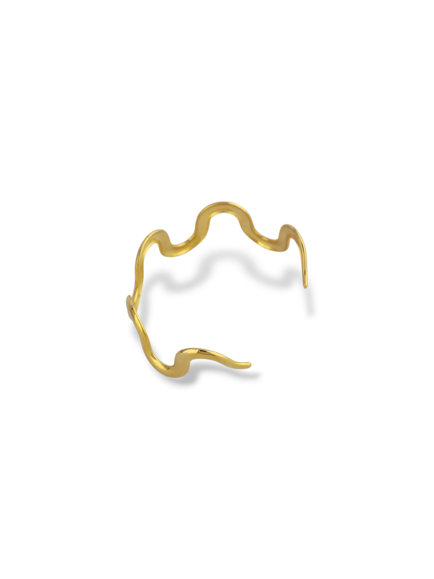 Wavy Cuff Bangle