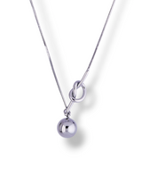 Knot Sphere Pendant Necklace