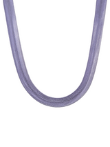 Herringbone Chain Necklace in Silver