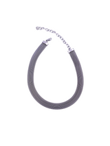 Herringbone Chain Necklace in Silver