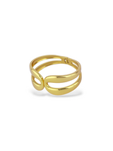 Modern Gold Serene Bangle for a Stylish Look