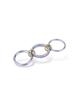 Connected Circle Triple Ring