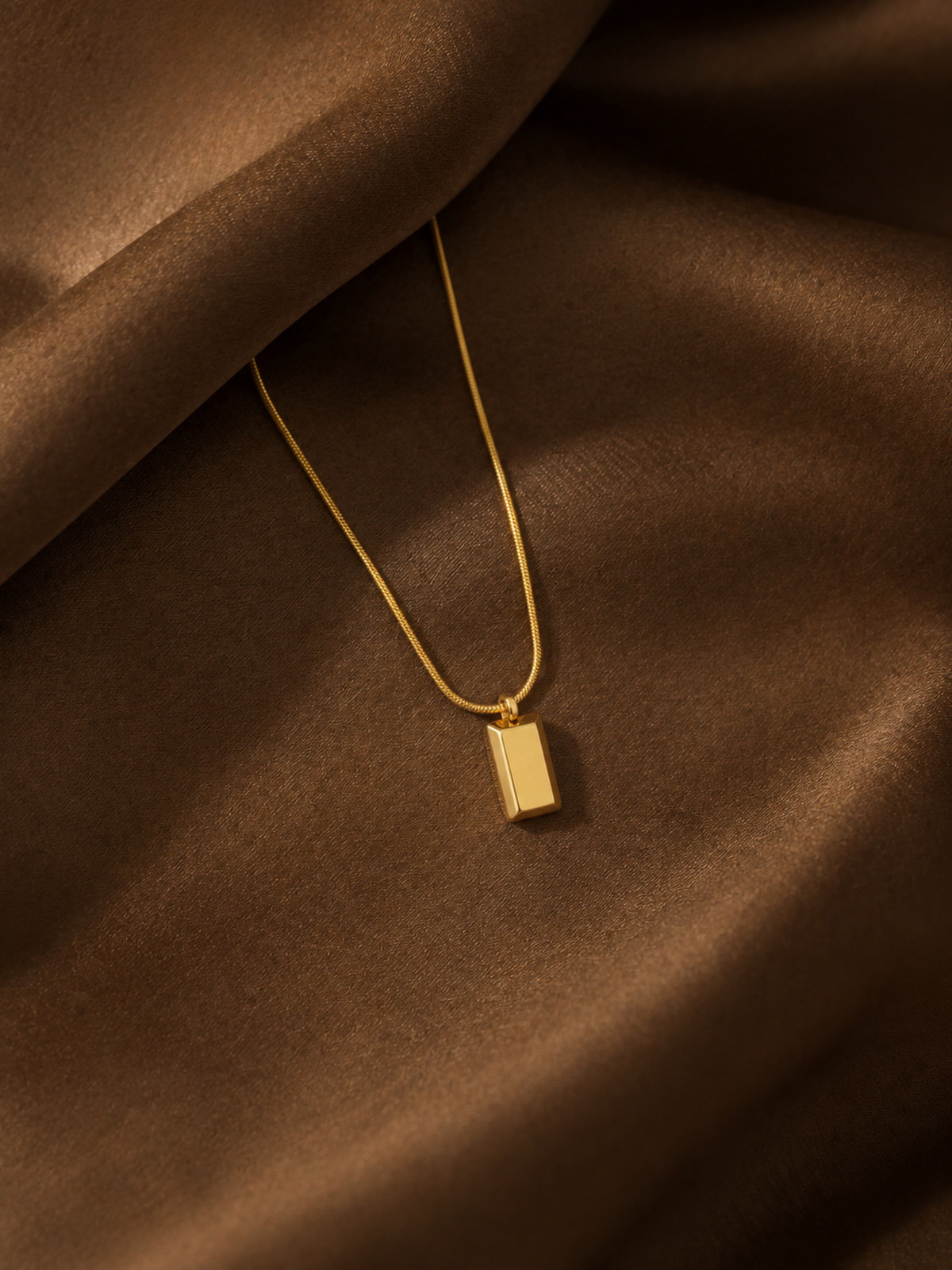 Geometric Bar Pendant