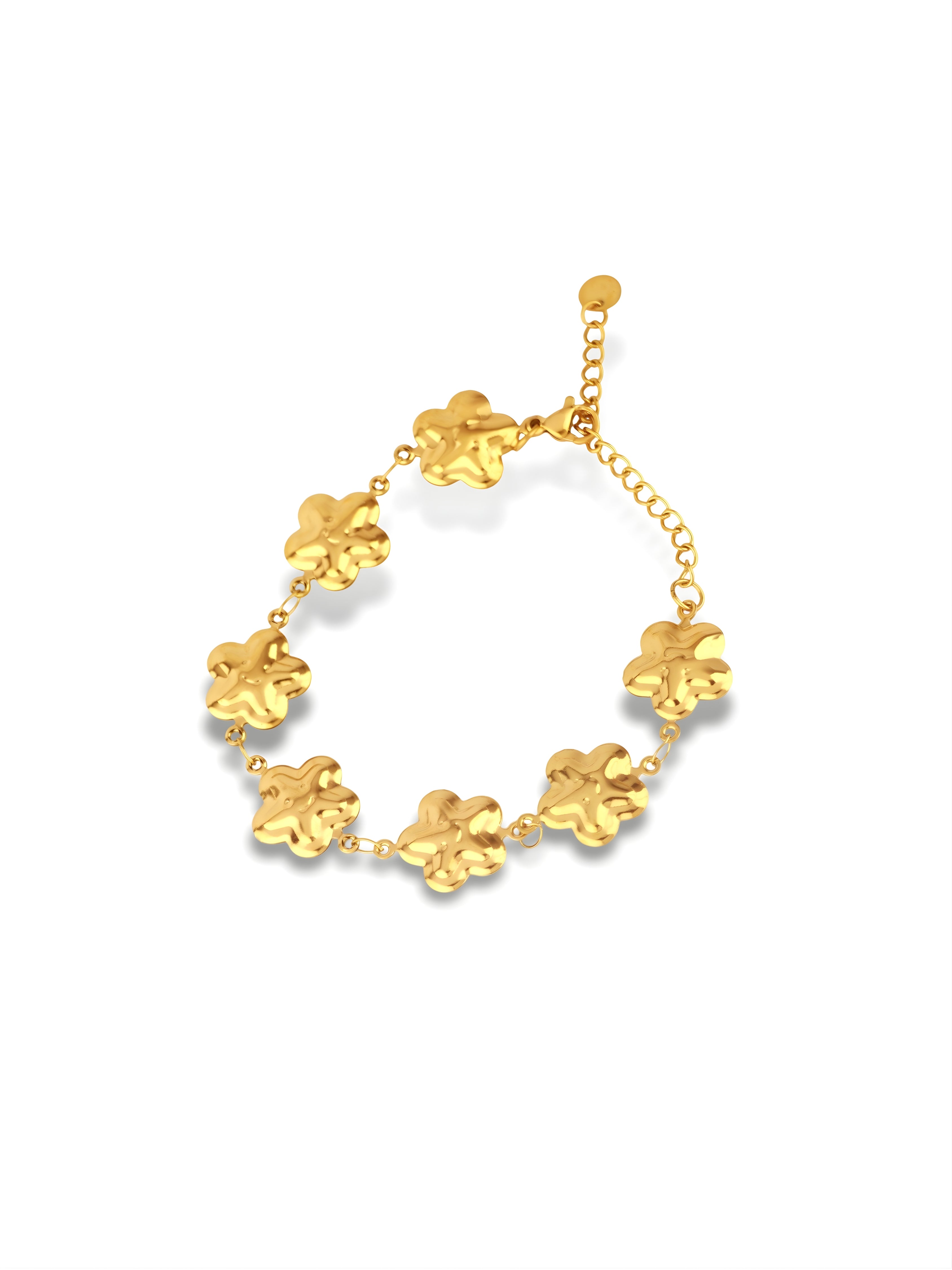 Flower Link Bracelet