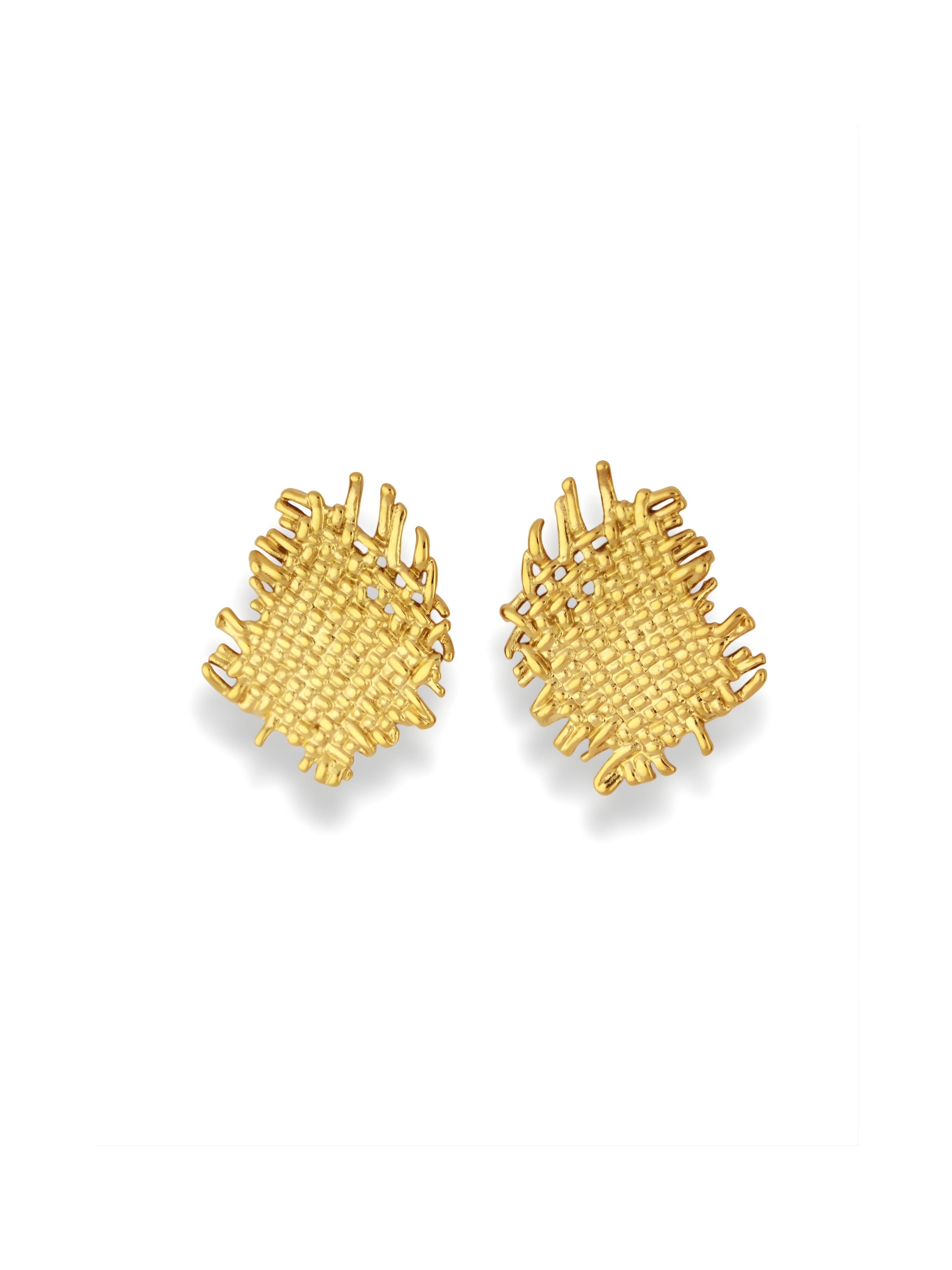 Textured Stud Earrings