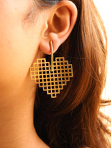 Pixel Heart Hoops