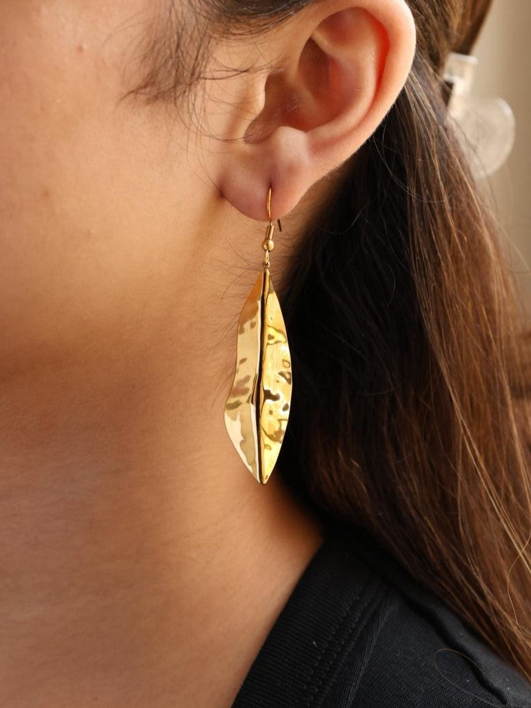 Leaf Drop Earrings