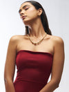 Undulating Ribbed Choker
