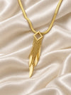 Zenith Prism Fringe Necklace