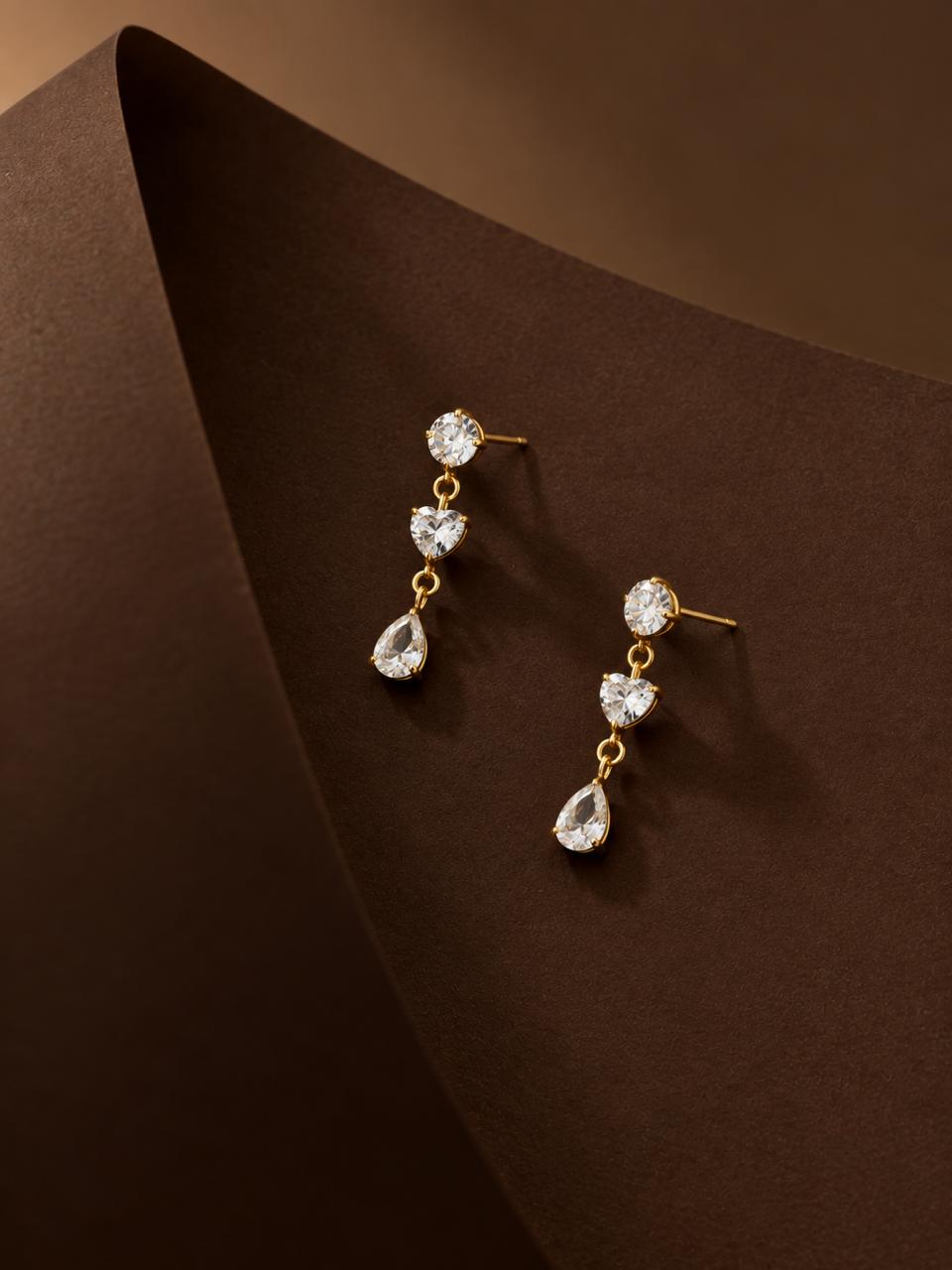 Heartfall Earrings