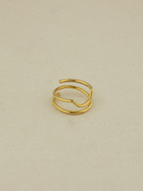 Wavy Intertwined Nailring