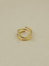 Wavy Intertwined Nailring