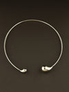 Teardrop Open Collar Necklace