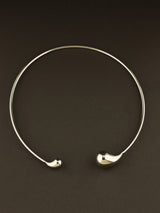 Teardrop Open Collar Necklace
